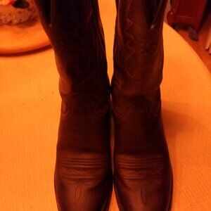 Ariat Heritage R Toe Leather Western Cowboy Boots 8.5 B